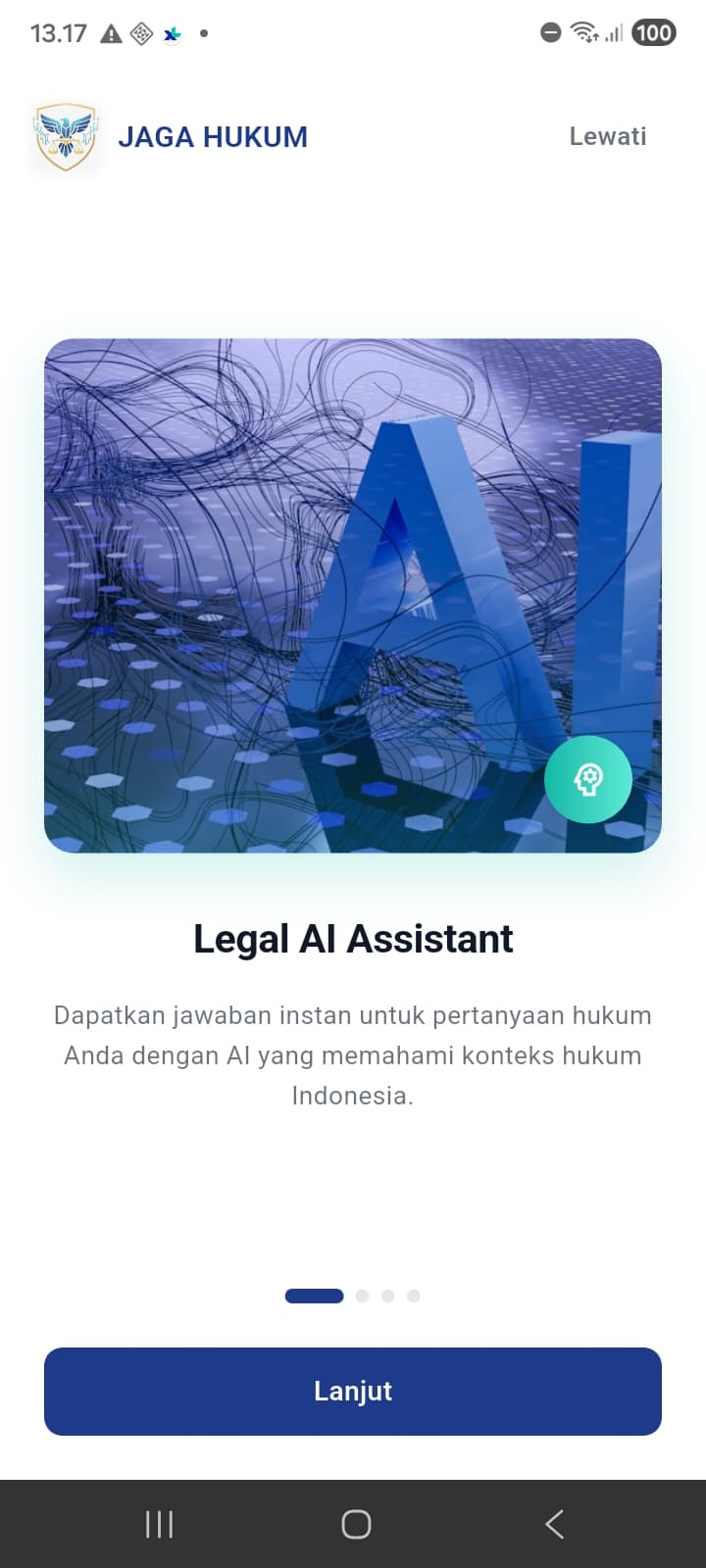 Onboarding — a Legal AI Assistant that understands Indonesian law