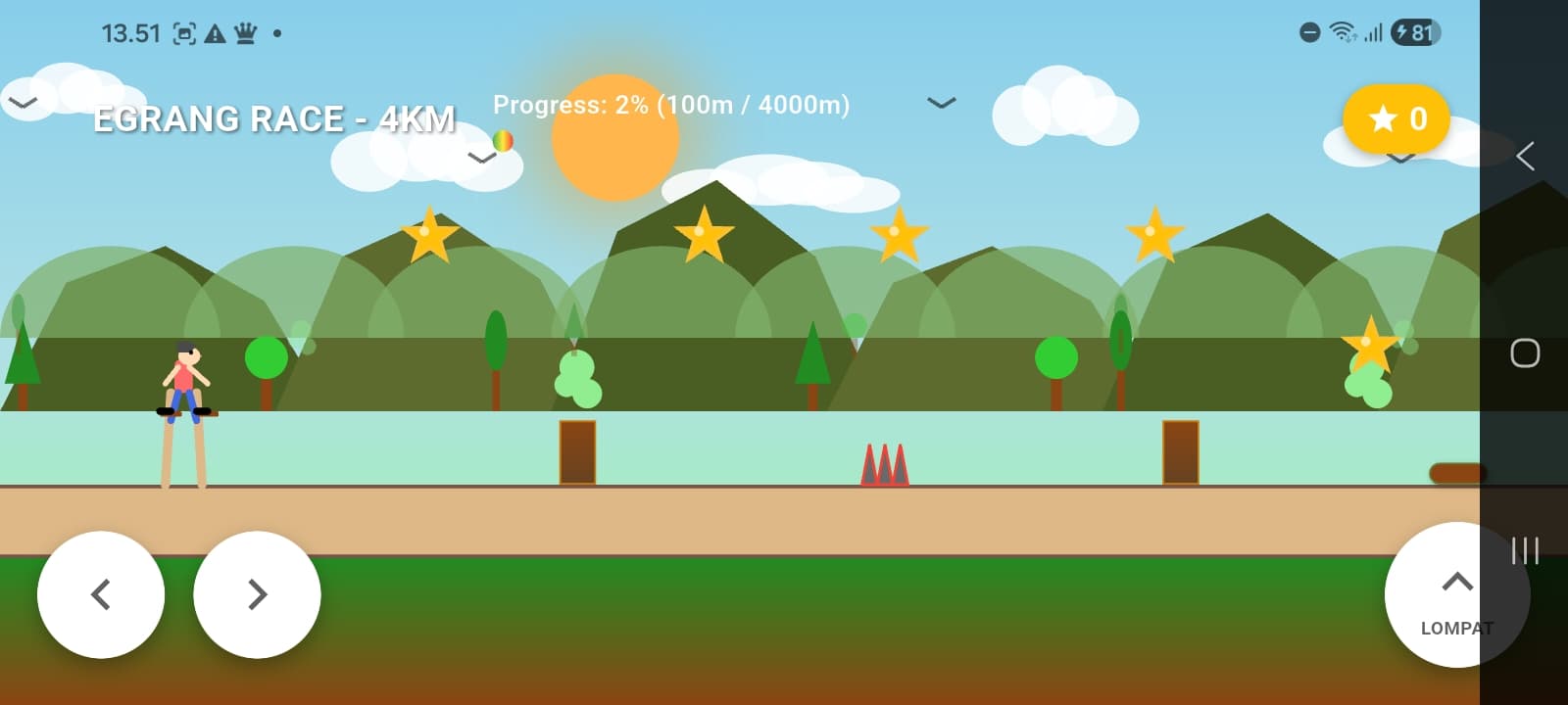 Traditional Games — Hadang & Egrang Mobile Games (Flame Engine)