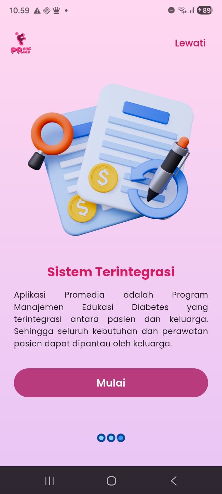 Onboarding — an integrated diabetes education system for patients & family