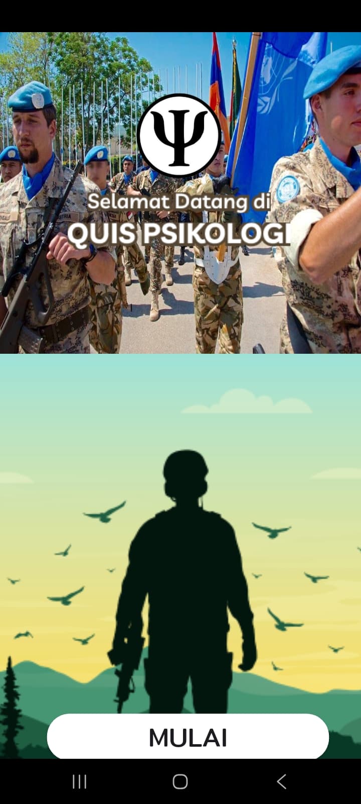 Welcome — Psych Quiz, the gateway to TNI selection prep